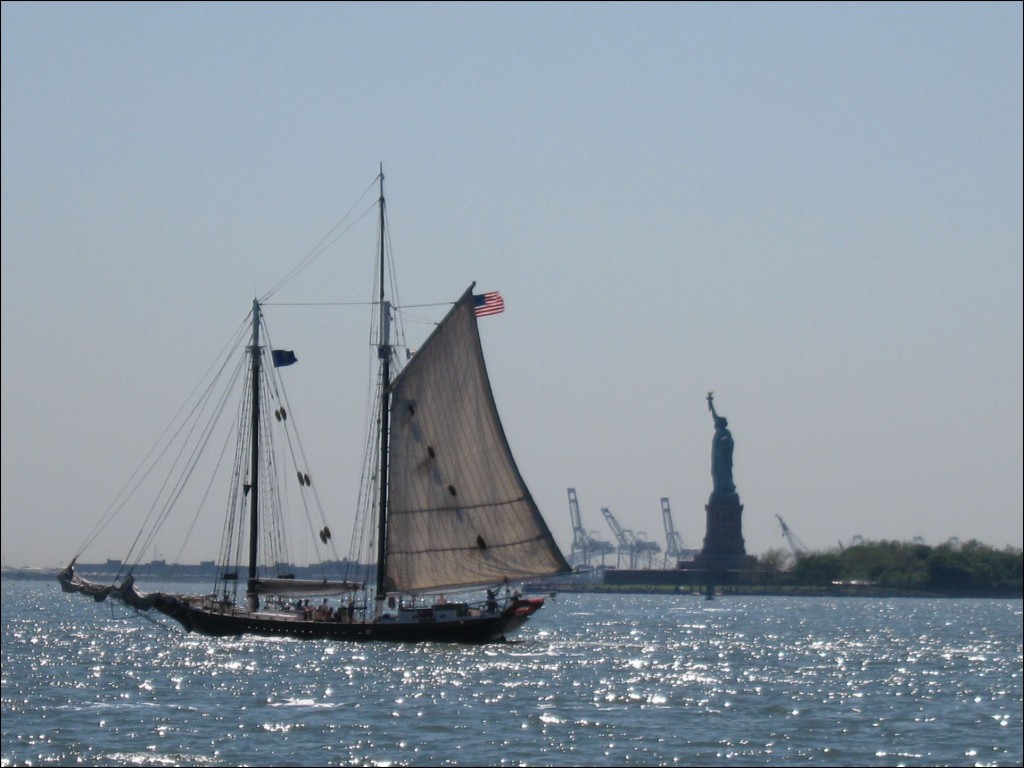 Készült a New Yorki kikötőben