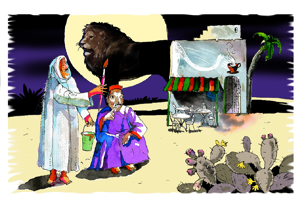 le peintre et le cafetier copybis